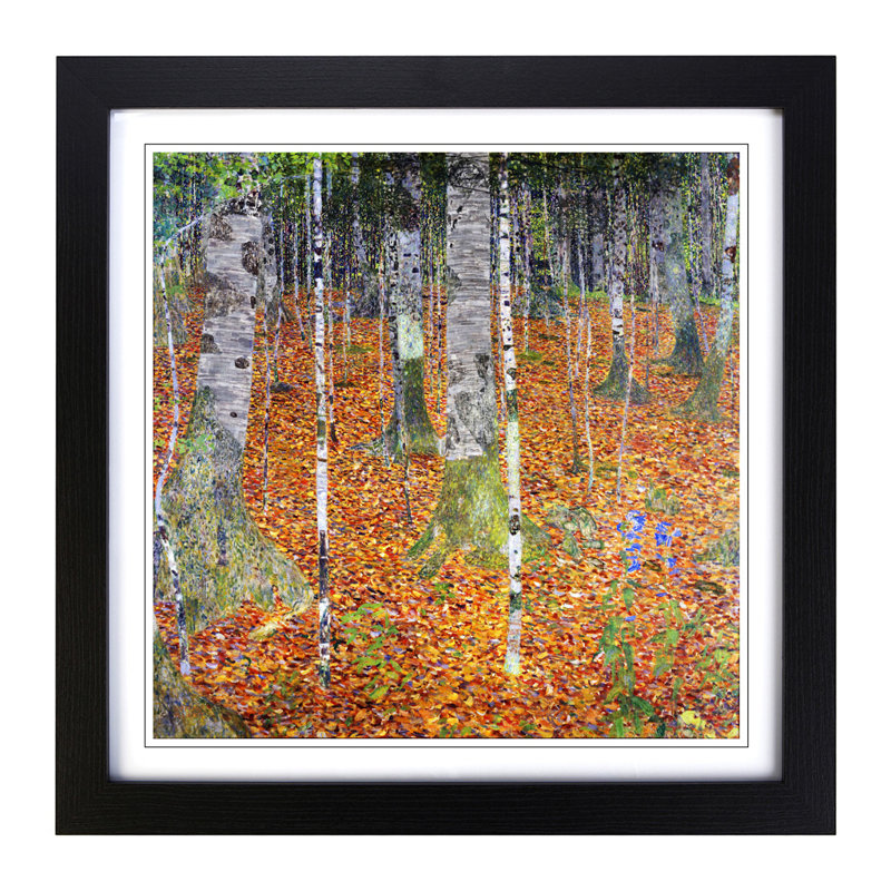 Gustav Klimt - Single Picture Frame Painting, Black