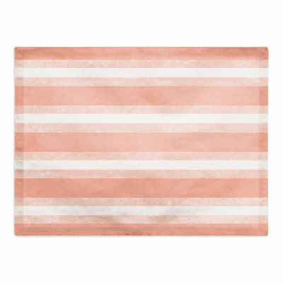 Niangua Polyester Striped Rectangle Placemat