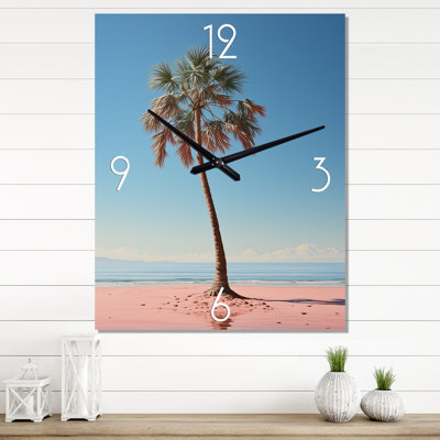 Horloge murale bord de mer