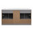 Nimay 60.5'' Double Bathroom Vanity with Cultured Marble Top-98588162