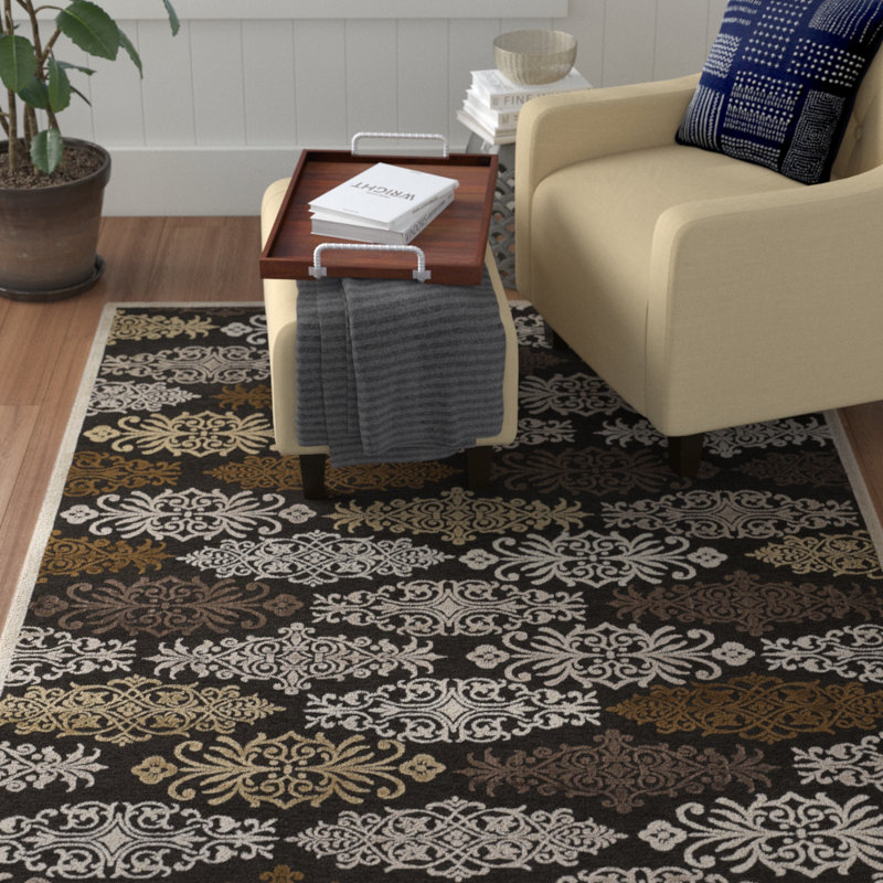 Ove Ikat Indoor Rug, Rectangle 5'2" x 7'6"