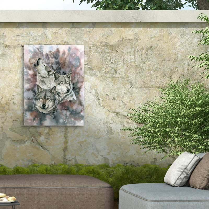 Dave Bartholet Brethren Outdoor  Canvas, 14" H x 19" W
