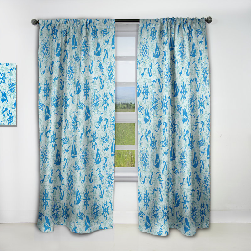Velvet Blackout Single Curtain Panel, 52" W x 95" L