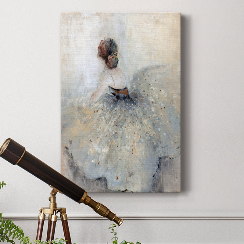 En un coup d'œil - reproduction d'art sur toile tendue, H 27 po x l 18 po x P 1 po