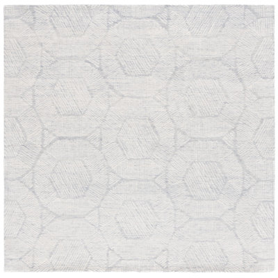 Metro Hand Tufted Wool Pile Geometric Rug