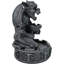 Figurine de brûleur d'encens gothique