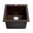 19.88'' L Single Bowl Granite Kitchen Sink-64638159