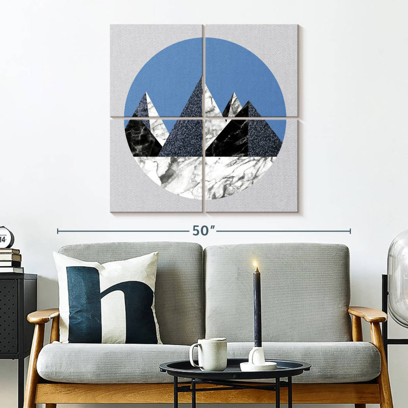 Basic Mountain, 32" H x 32" W