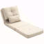 Fauteuil convertible convertible, canapé paresseux, canapé-lit pliant rembourré avec dossier réglable, structure en métal et coussins pour la chambre à coucher du salon-114232450