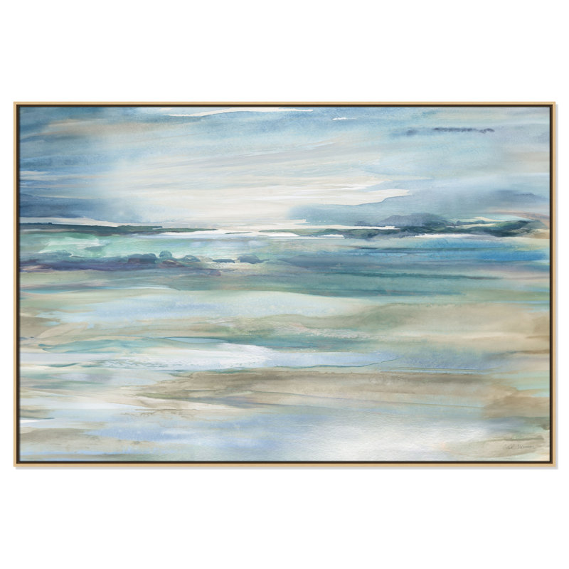 Reflection Skies Print par Carol Robinson, Naturel, H 41,5 po x l 61,5 po