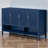 Rivelle Modern Storage Sideboard with 4 Doors and Adjustable Shelves-120347439