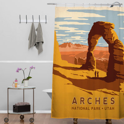 Anderson Design Group Modern Shower Curtain