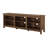 Essential 70" Rustic Wood TV Stand - Rustic Oak
