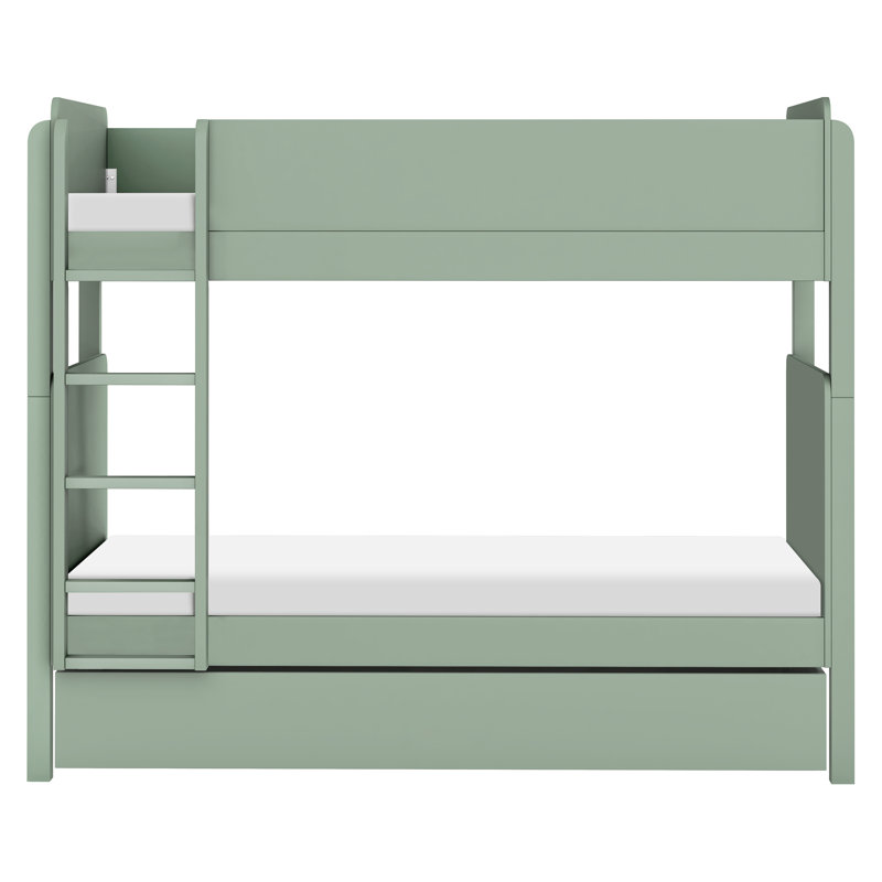 Tiptoe Universal Storage Trundle Unit, Light Sage