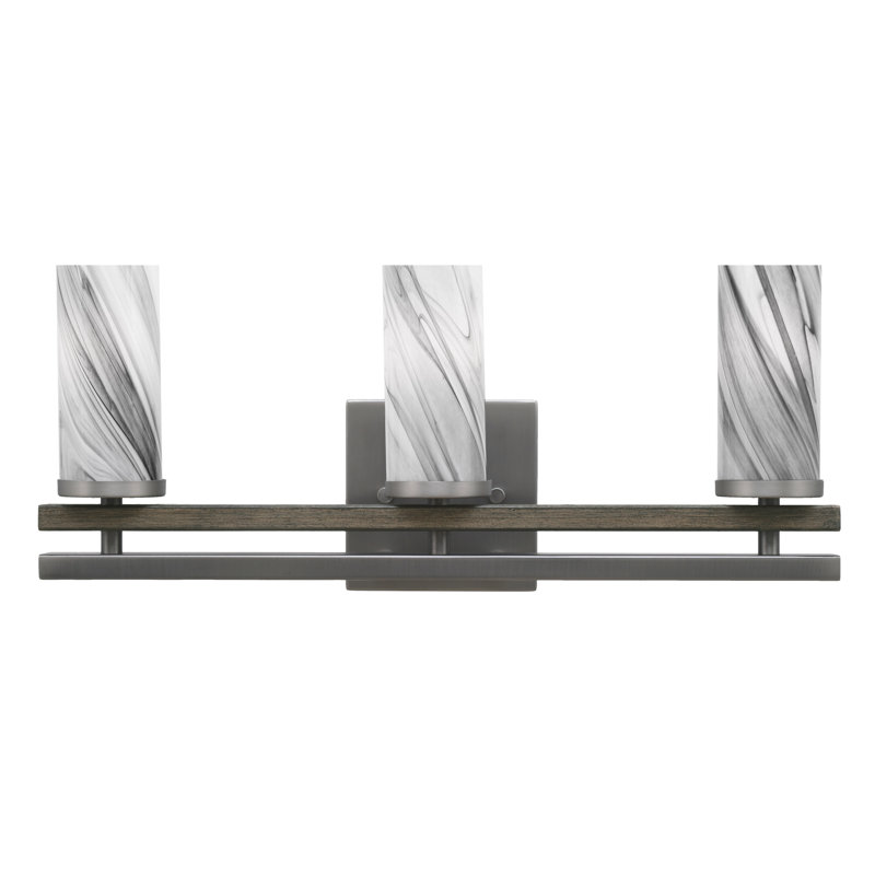 Belmont 3 Light Bath Bar, Gray