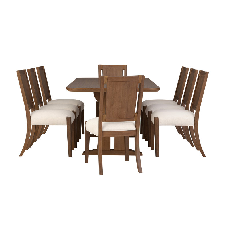 Ashland 7PC Dining Set, 7 Pieces: Table, 6 Chairs