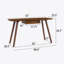 Bureau d'ordinateur Study, bureau, table d'étude, bureau d'écriture avec tiroir pour la maison, mobilier de bureau moderne, couleur noyer