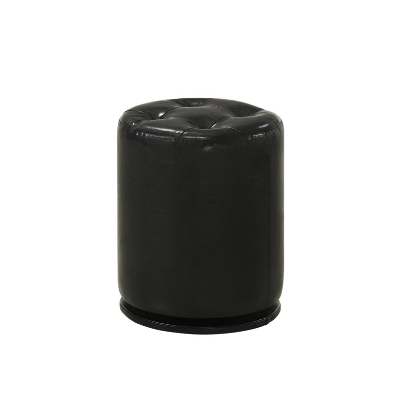 Tabouret de coiffeuse pivotant 1 pièce, Noir