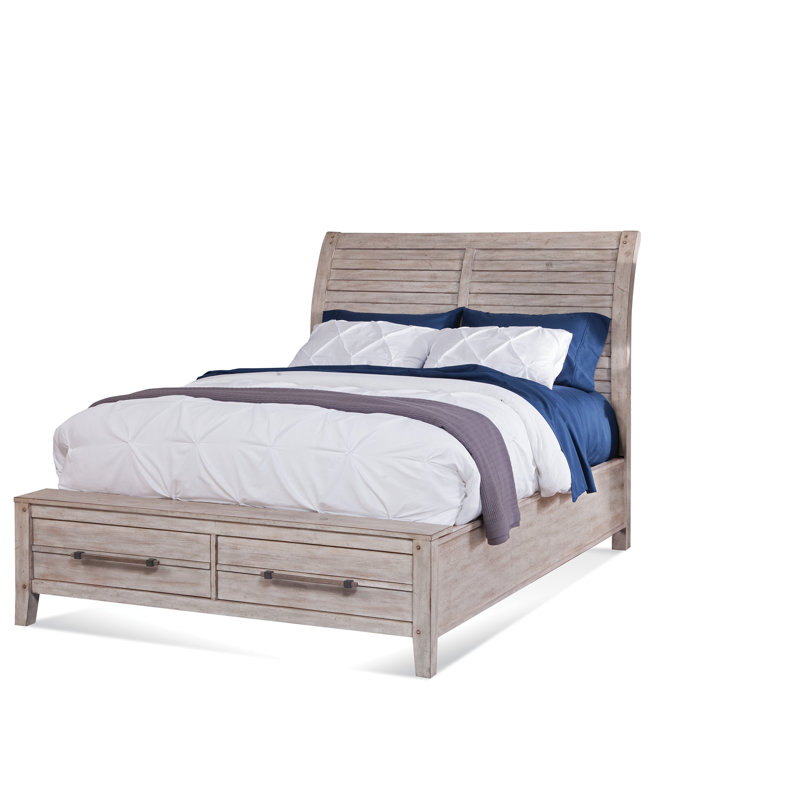 Navin Slat Storage Bed, Queen