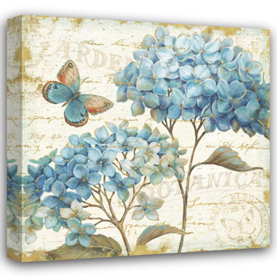 Art sur toile tendue, One Allium Way Brissonnet, Daphne Gallery: Blue Garden IV