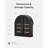 Modern Arch Wall Mounted Cabinet,Bathroom Medicine Cabinet with Adjustable Shelves-1823564815-1829528151
