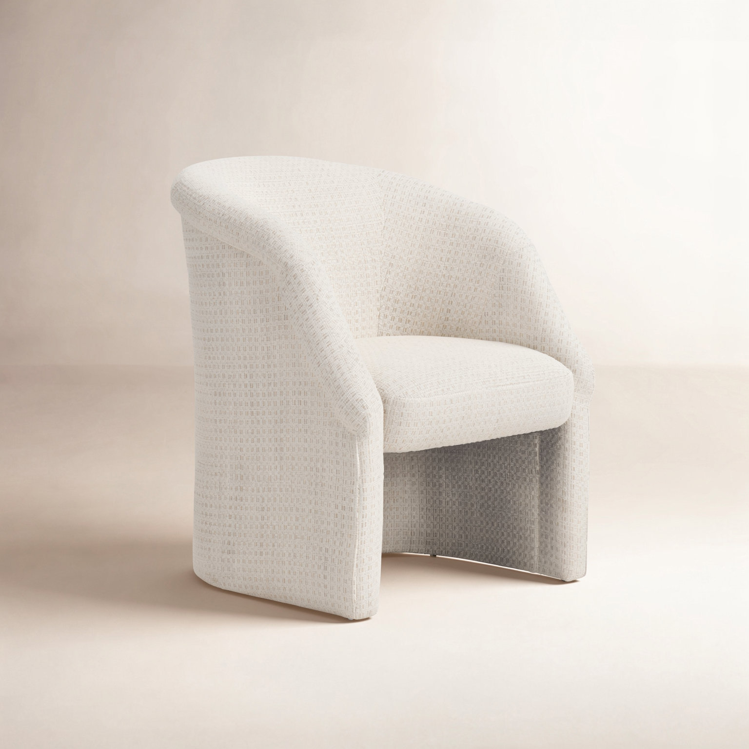 Wyeth Dining Armchair, Cream