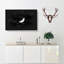 A Half Moon - Wrapped Canvas-56640645
