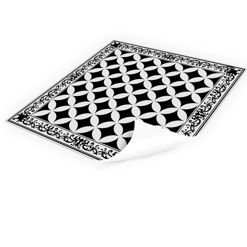 Kerry Non-Slip Geometric Indoor Doormat, Square 136cm