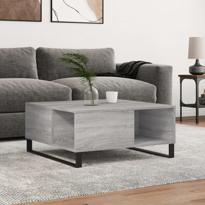 Babli Coffee Table 80x80x36.5 cm Engineered Wood