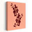 «Warm Botanical Silhouette Elegant Minimalist Organic Nature Plant», impression murale-596392390