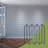 Conroe Decorative Fretwork Acrylic Wall Panels, Extra Small, 7 3/8"W x 7 3/8"H x 1/8"T, Dark Grey-681365804-681365797
