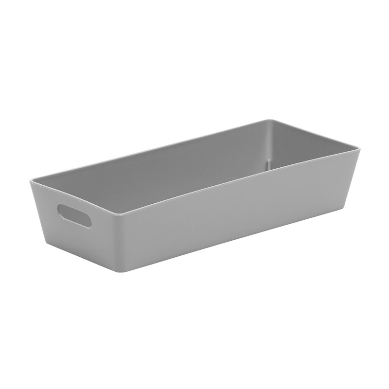 Wham 2.01 Studio Basket Rectangular Pack of 5 Cool Grey