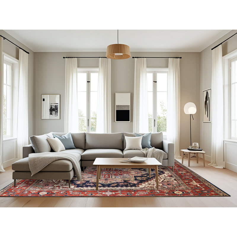 Oriental Indoor Rug, Rectangle 8' x 10'