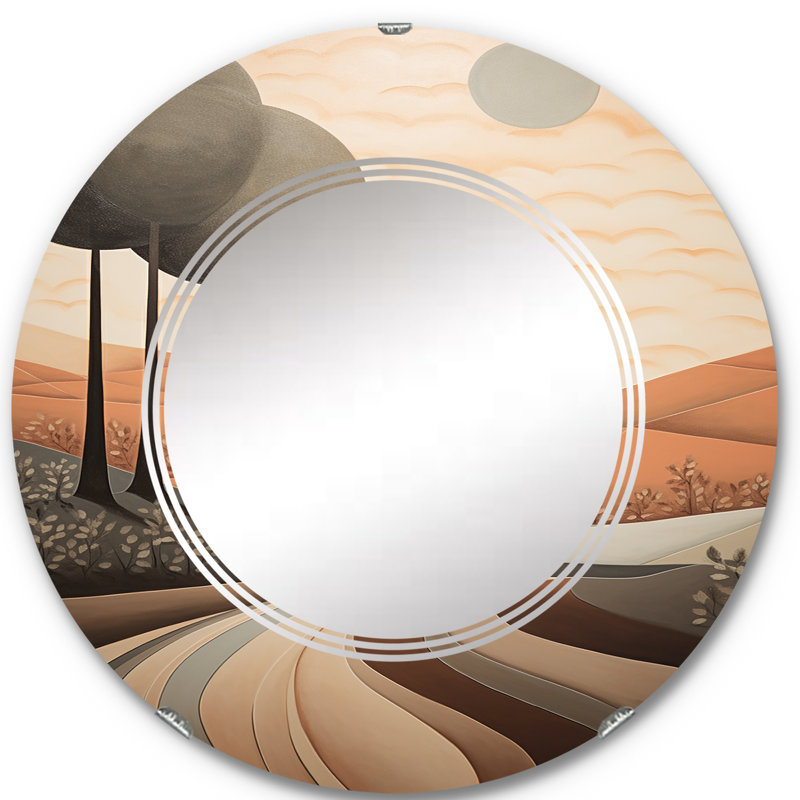 Miroir mural Bradenton, 24 po x 24 po