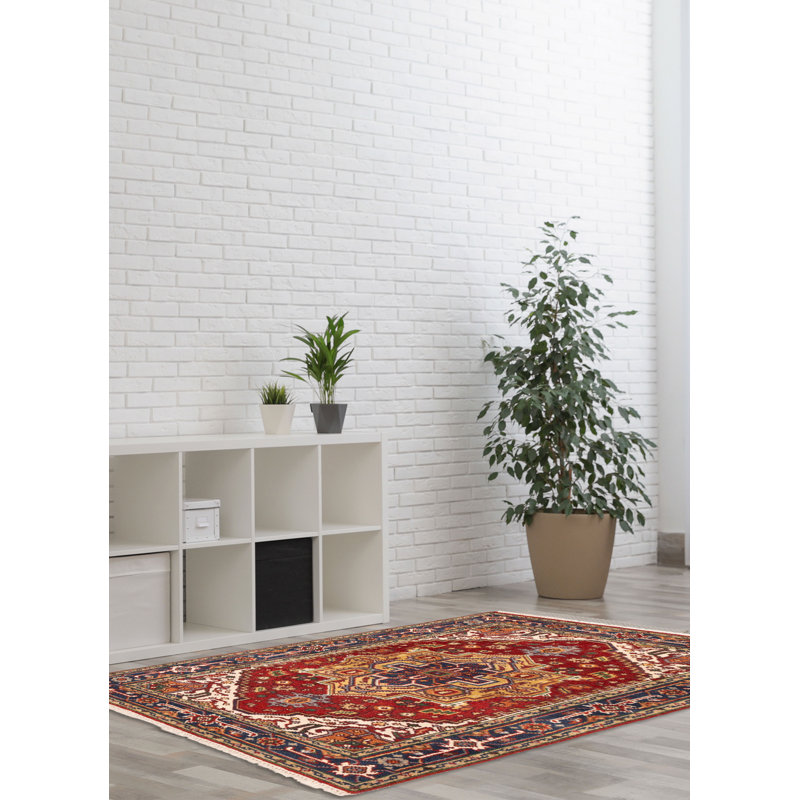 Serapi Heritage Red Rug 4'0" x 6'1"