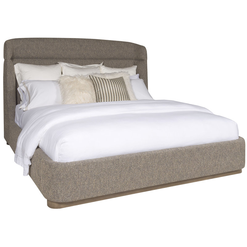 Grandhaven By Michael Weiss Upholstered Bed, Hampton, Tommy Flax