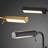 62.5" Industrial 3CCT LED Pharmacy Reading Task Floor Lamp in Black-938583479