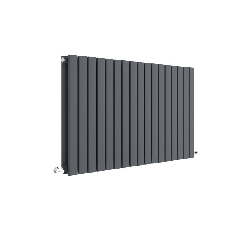 Sloane Horizontal Designer Radiator, Grey