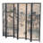 Amherst 94.6'' W x 68.9'' H 6 - Panel Solid Wood Folding Room Divider