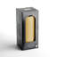 Grande bougie colonne sans flamme champagne-491908930