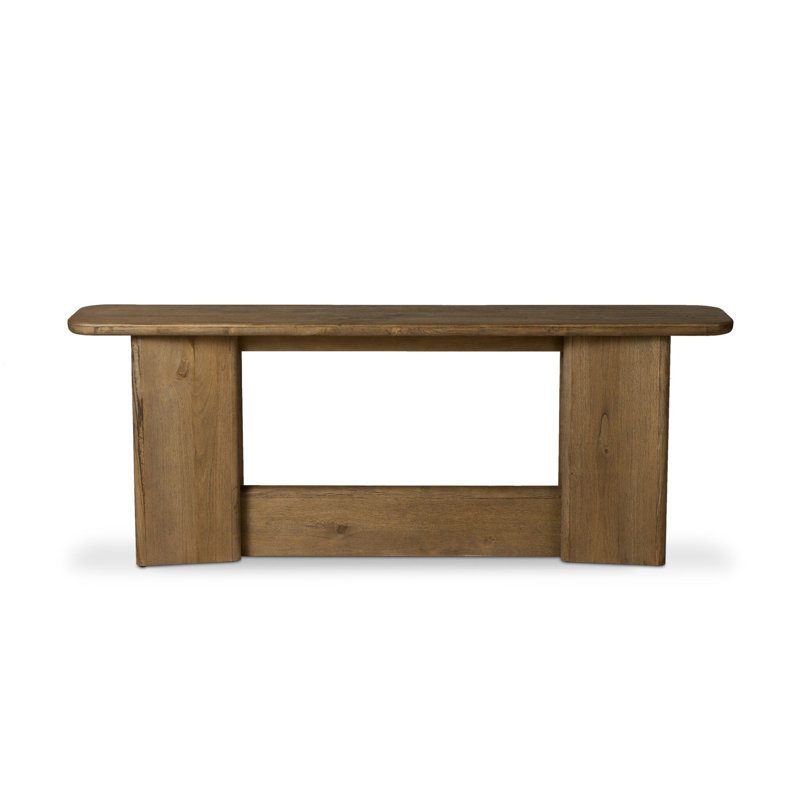Nadine Console Table, Toasted Oak Veneer