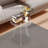 15.7" Simple Round Clear Acrylic Side Table