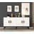 Catena Modern White Console Table, 100% Melamine Coated Particle Board, Thickness: 0.7 inches | Multiple Shelves, Wall-Mountable Design | Perfect for Living Room, Entryway & Office Spaces-108057717