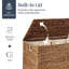 Double Laundry Hamper Basket-130721435