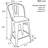 Rosenberry Counter Stool with Metal Frame-594290146-605868194