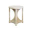 Table d'appoint en bois récupéré Freesia
