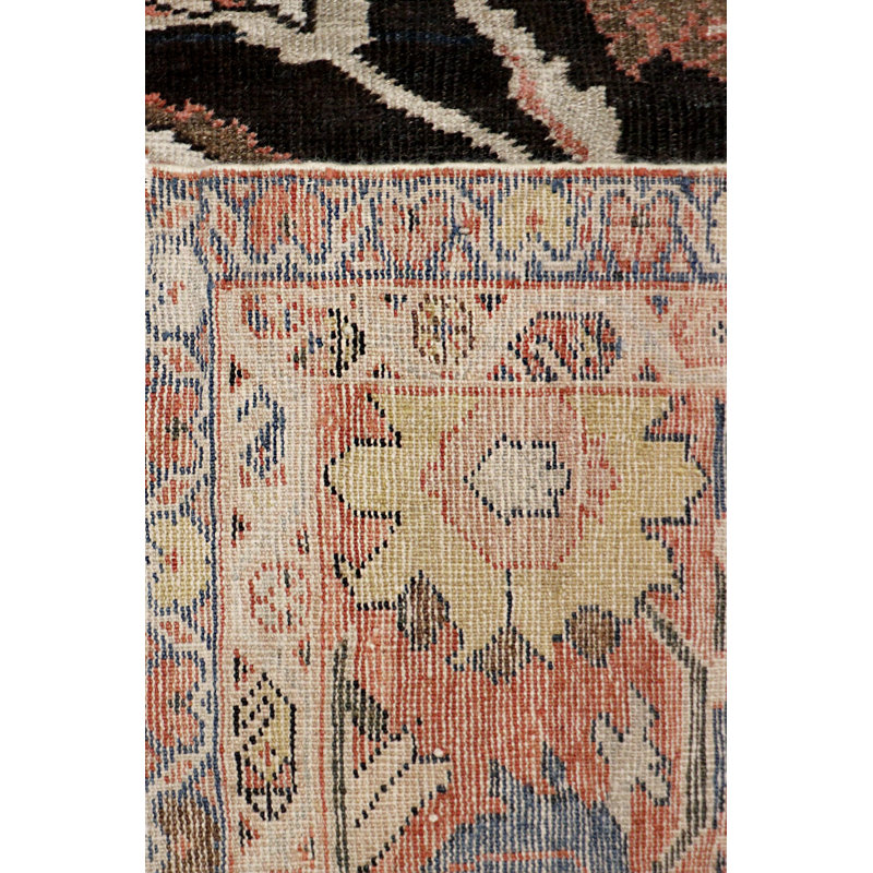 Antique Handmade Wool Oriental Area Rug