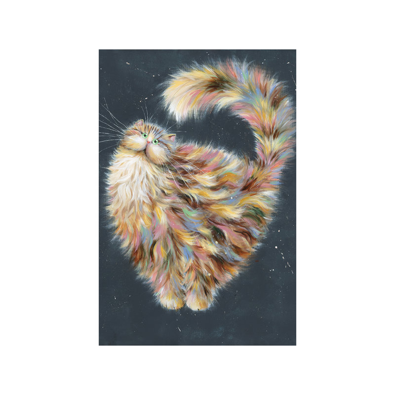 Patapoufette par Kim Haskins-impression d’art graphique, Toile tendue, H 12 po x l 8 po x P 0,75 po