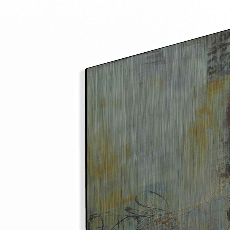 Winston Porter «Gin House Blues II» par Erin Ashley, art mural en métal, H 24 po x l 12 po