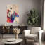 «Vibrant Polo Rider», art mural contemporain-129475722